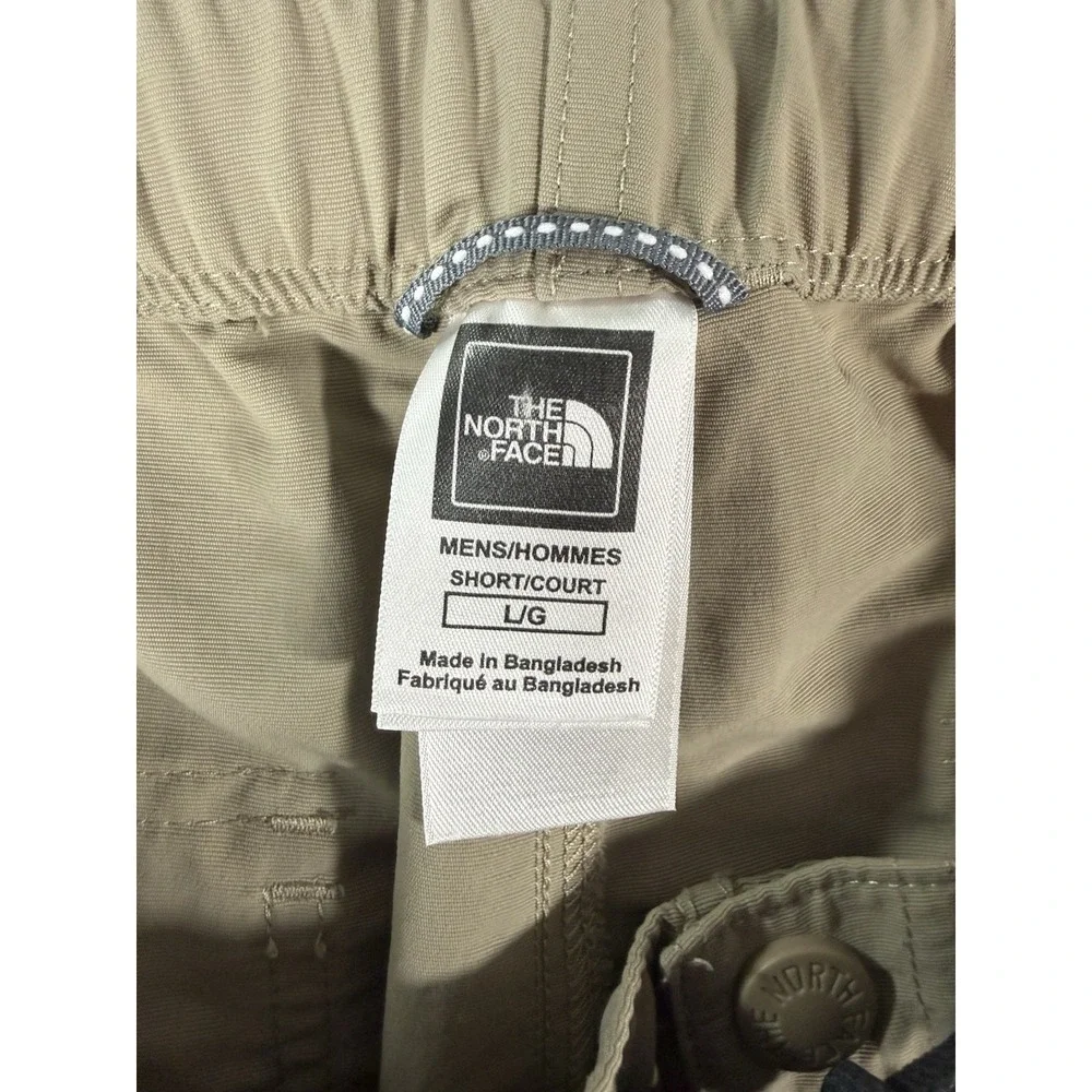 The North Face Shorts Men's Large Tan Paramount Peak Nylon Belted Cargo Hiking